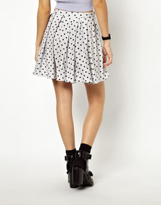 Motel Anna Polka Dot Skirt